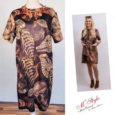 Ornamentkleid Totenkopf |Gr. UNI 38-42/44|, Anr.: 1172