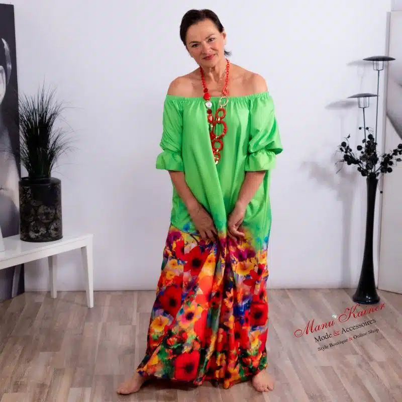 Designerkleid Summer Dream by Taffi - Grün |Gr. UNI 40-50|, Anr.: 1604 – Bild 5