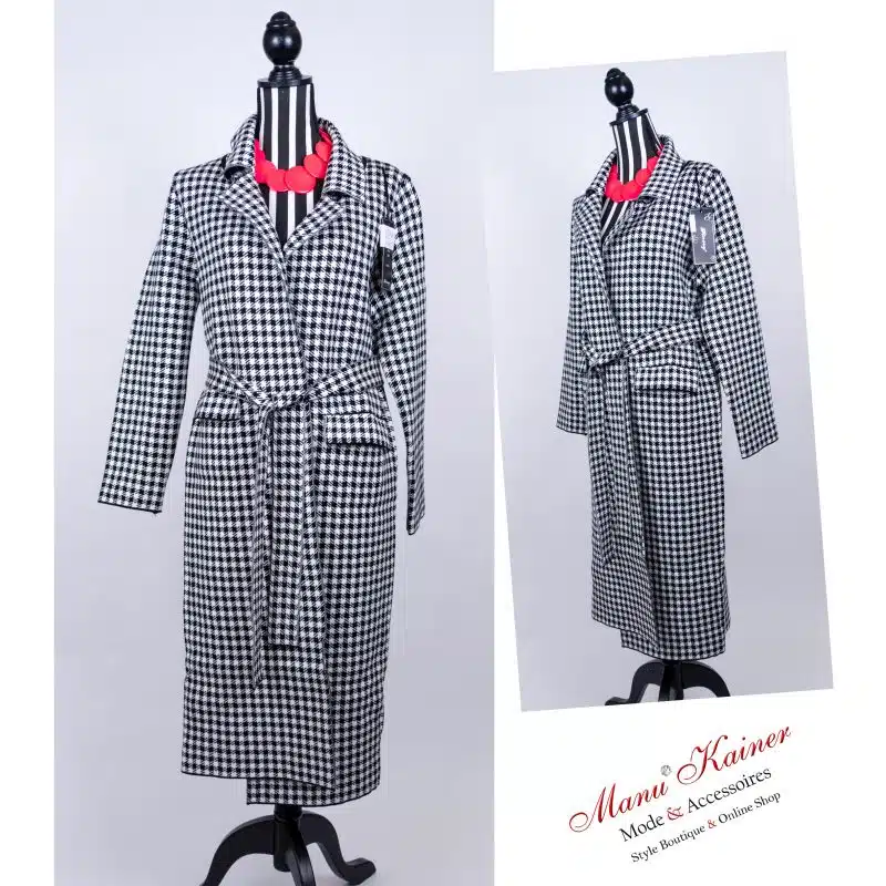 Longjacke Cashmere Feeling, Pepita |Gr. UNI 36 bis 42|, Anr.: 1732
