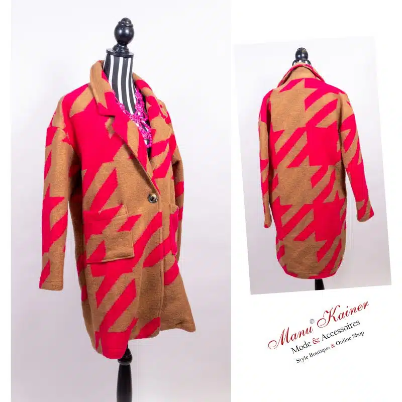 DesignJacke Floretta, Pink |Gr. UNI 38-44|, Anr.: 1802 – Bild 2