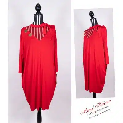 DesignerTunika Lady Elegance Rot |Gr. UNI 38-46|, Anr.: 1989