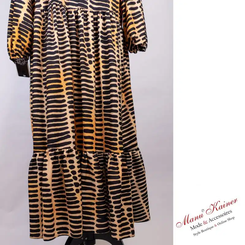 DesignerKleid Safari Orange |Gr. UNI 38-48|, Anr.: 2031 – Bild 3