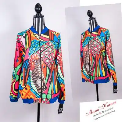 DesignerBlouson Lebenslust Modern Art |Gr. UNI 38-44|, Anr.: 2035