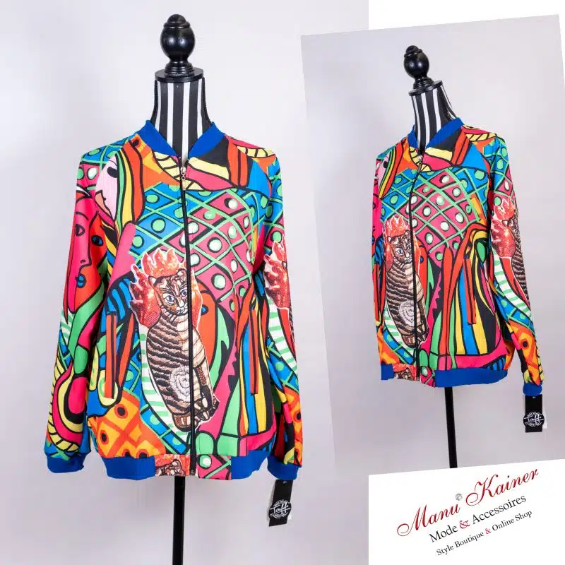 DesignerBlouson Lebenslust Modern Art |Gr. UNI 38-44|, Anr.: 2035