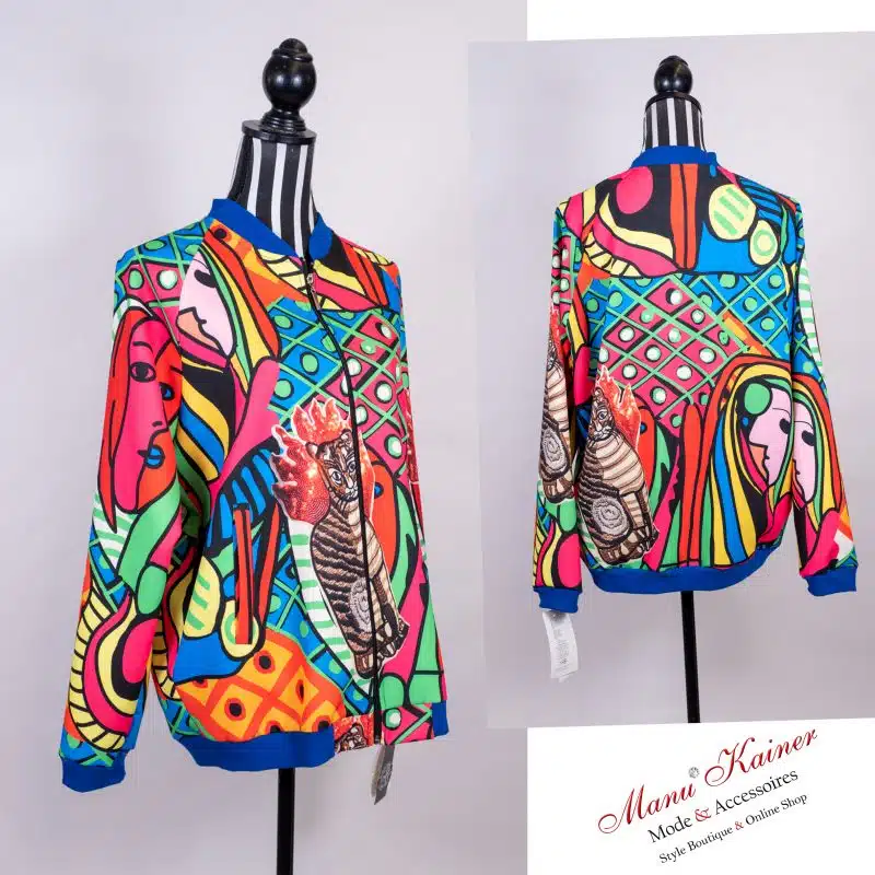 DesignerBlouson Lebenslust Modern Art |Gr. UNI 38-44|, Anr.: 2035 – Bild 2