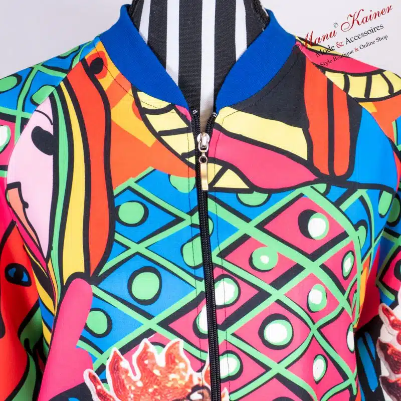 DesignerBlouson Lebenslust Modern Art |Gr. UNI 38-44|, Anr.: 2035 – Bild 3