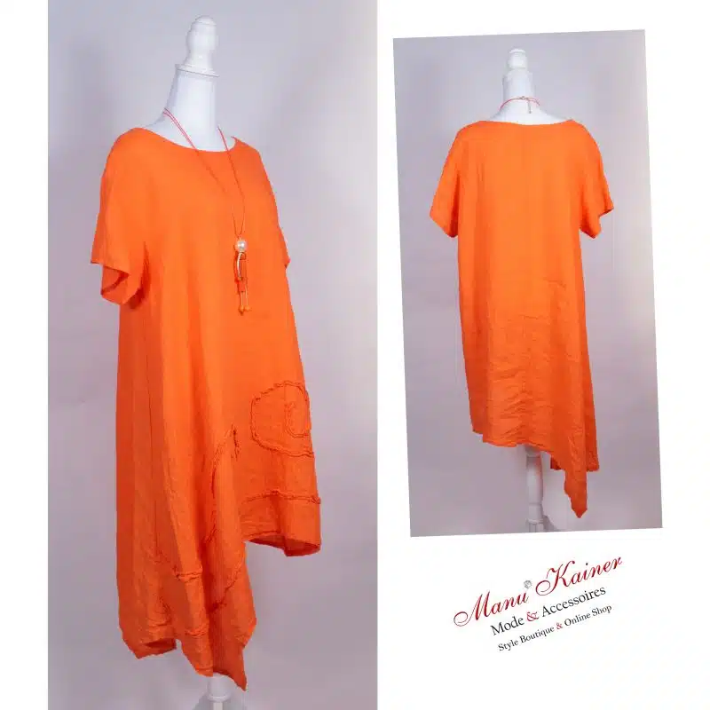 Leinenkleid Lady Orangina|Gr. UNI 40-44/46|, Anr.: 2280 – Bild 2