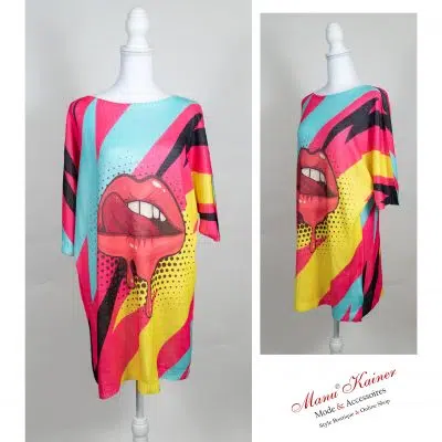 SommerStrickShirt Lips|Gr. UNI 38-44|, Anr.: 2339