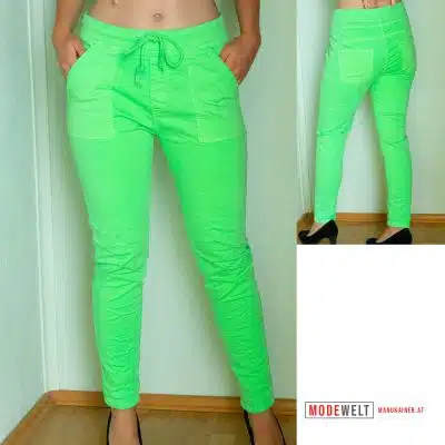 FigurwunderJeans NeonGrün |Gr. 36-44|, Anr.: 2388