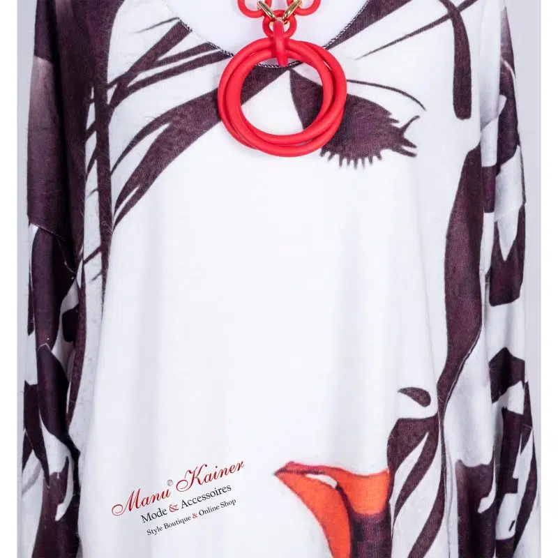 ShirtPulli Red Lips |Gr. UNI 42-48|, Anr.: 2456 – Bild 3