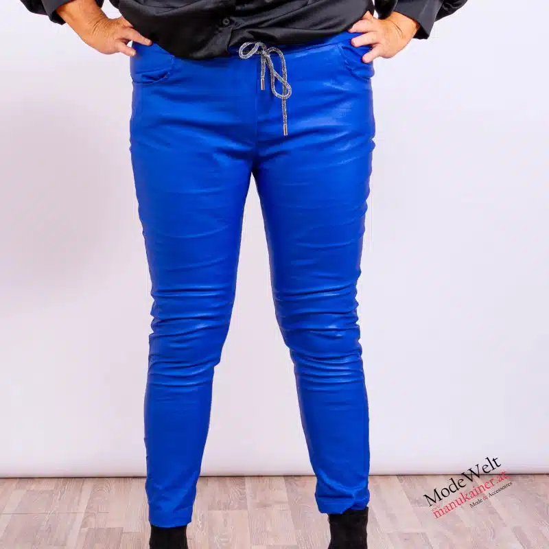 Designhose Luxury Star Blitzblau |Gr. UNI 36 bis 48|, Anr.: 2479 – Bild 2