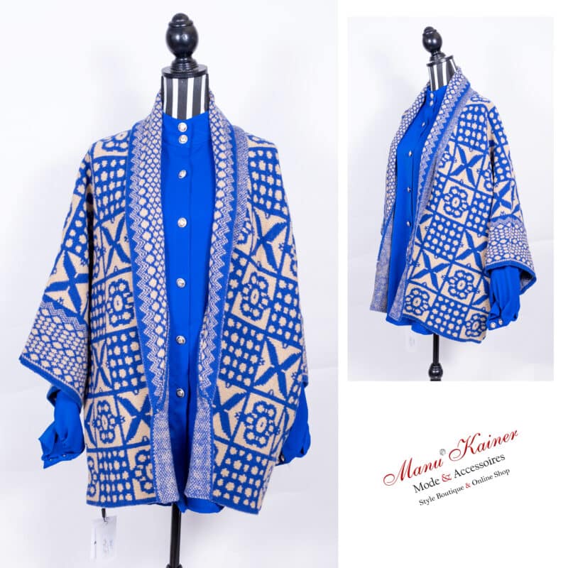 DesignStrickweste Firenze Blue |Gr. UNI 36-48+|, Anr.: 2489 – Bild 2