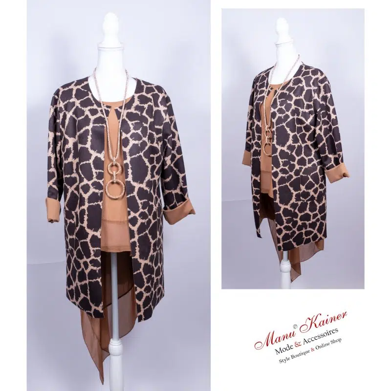 BlazerJacke Leoprint |Gr. UNI 38-42|, Anr.: 2529