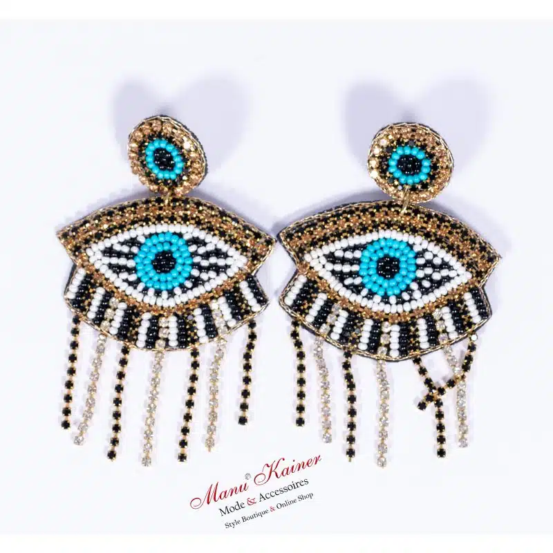 Leichtohrringe Eye Türkis, Anr.: 2649