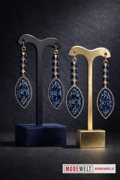 Ohrstecker Lady Glamour Blau, Anr.: 2659