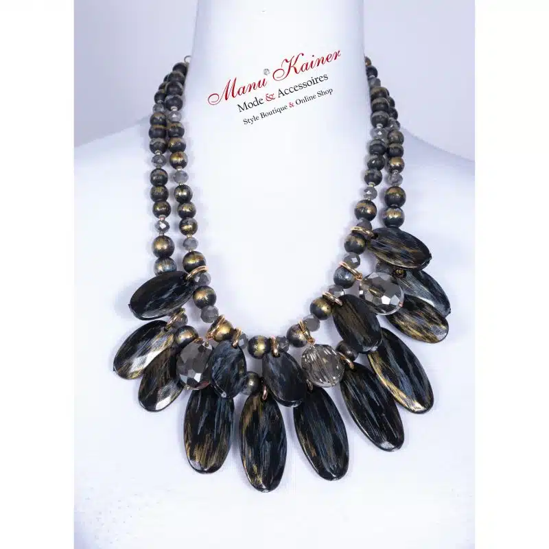 Designkette Smaragda Black, Anr.: 2664