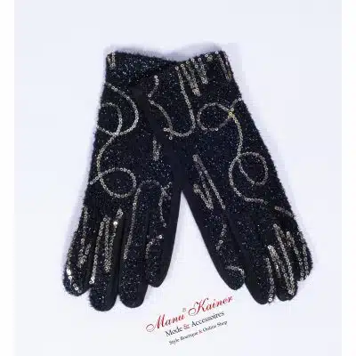 Gloves Golden Black, Anr.: 2674