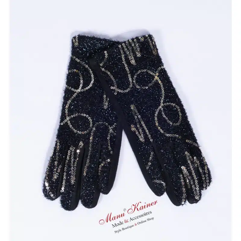 Gloves Golden Black, Anr.: 2674
