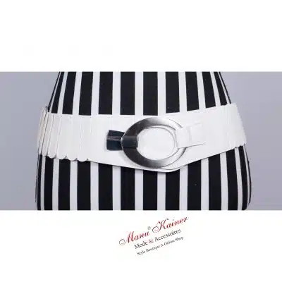 Stretchgürtel Bianco, Anr.: 2806