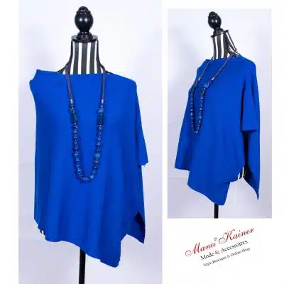 DesignPoncho Lady Blue |Gr. UNI 36-42|, Anr.: 2811