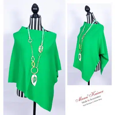 DesignPoncho Lady Green |Gr. UNI 36-42|, Anr.: 2812