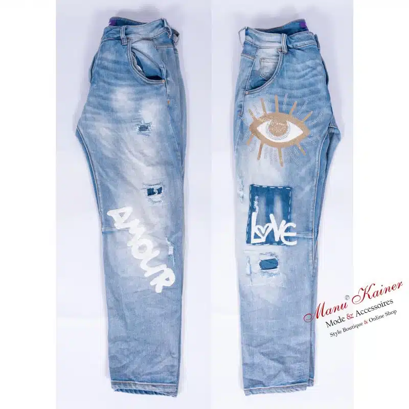 DesignJeans The Eye |Gr. 38 bis 46|, Anr.: 2822 – Bild 2