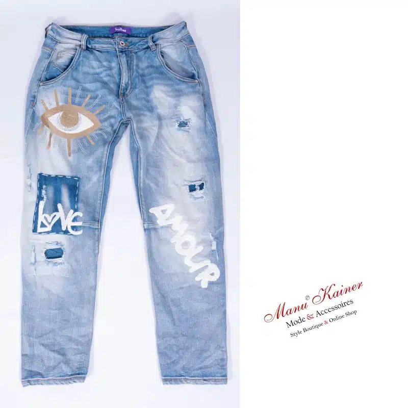 DesignJeans The Eye |Gr. 38 bis 46|, Anr.: 2822 – Bild 3