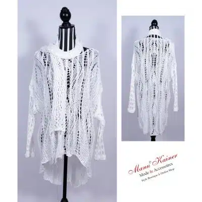 NetzPoncho Lady White Ligth |Gr. UNI 36-48|, Anr.: 2857