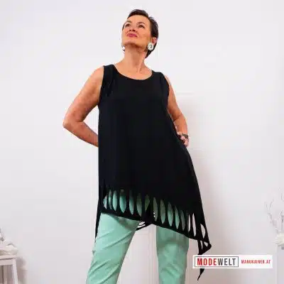 DesignLongshirt Trendy Black |Gr. UNI 38-48|, Anr.: 2873