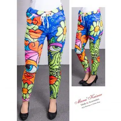 DesignCrashHose Italian Flowers |Gr. UNI 36-44|, Anr.: 2883