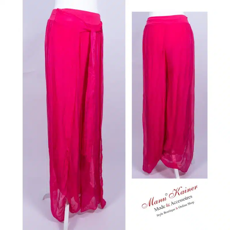 Seidenfeelhose Pink Paradise |Gr. UNI 36-44|, Anr.: 2887 – Bild 2