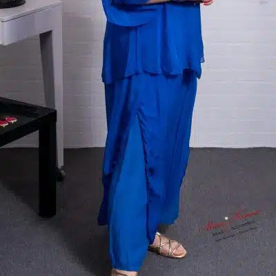 Seidenfeelhose Blue Mandarin |Gr. UNI 36-44|, Anr.: 2928