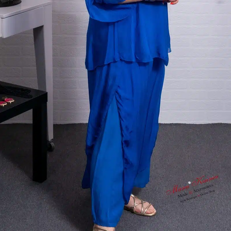 Seidenfeelhose Blue Mandarin |Gr. UNI 36-44|, Anr.: 2928