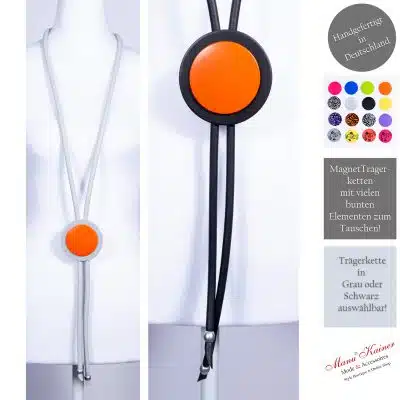 Edellongkette BeautyMagnetic Colour Orange, Anr.: 2934
