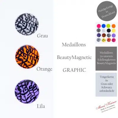 Medaillons BeautyMagnetic Graphic, Anr.: 2936