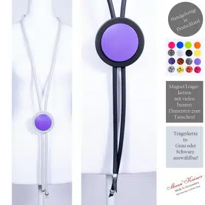 Edellongkette BeautyMagnetic Colour Lila, Anr.: 2941