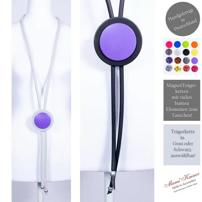 Edellongkette BeautyMagnetic Colour Lila, Anr.: 2941
