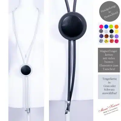 Edellongkette BeautyMagnetic Colour Black, Anr.: 2943