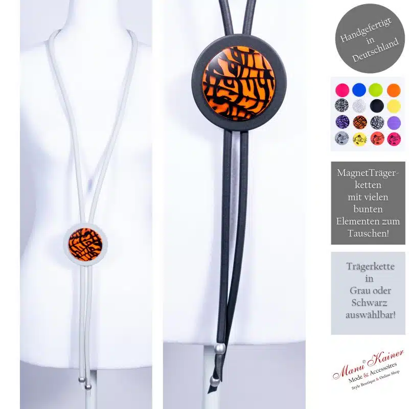 Edellongkette BeautyMagnetic Graphic Orange, Anr.: 2947