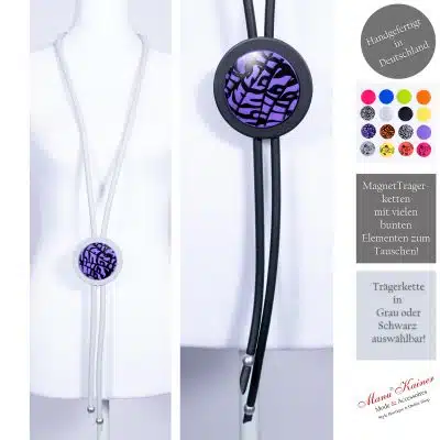 Edellongkette BeautyMagnetic Graphic Lila, Anr.: 2948