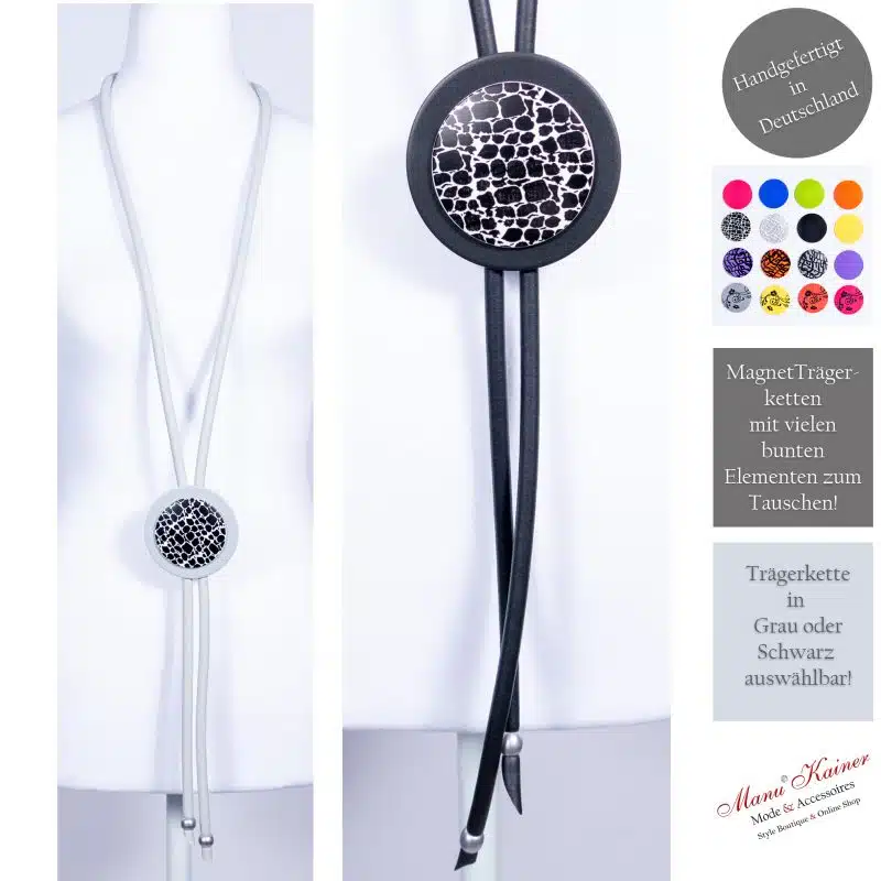 Edellongkette BeautyMagnetic Animal Black, Anr.: 2949