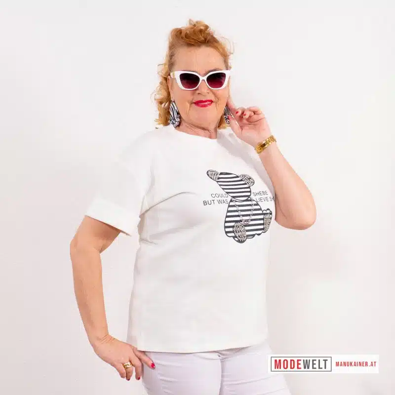 DesignShirt Amazing Bear, White |Gr. UNI 36-44|, Anr.: 2956 – Bild 2