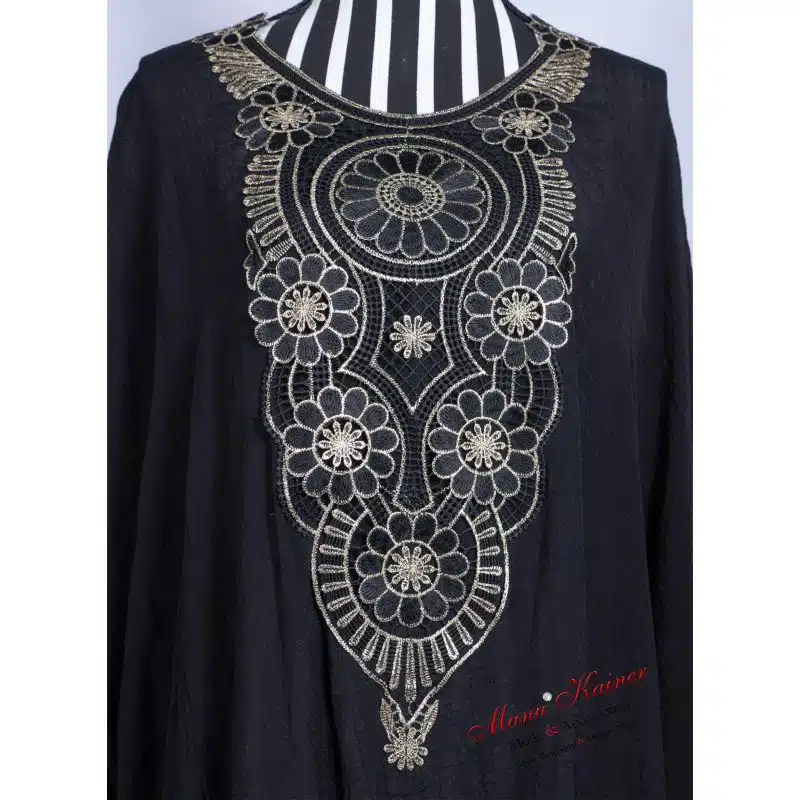 DesignPoncho Romantika Black Golden |Gr. UNI 38-48+|, Anr.: 2973 – Bild 5