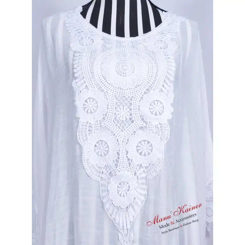 DesignPoncho Romantika White Light |Gr. UNI 38-48+|, Anr.: 2975 – Bild 3