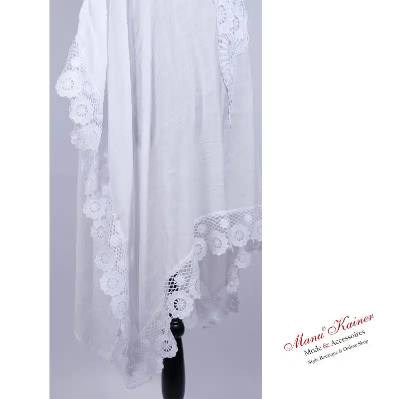 DesignPoncho Romantika White Light |Gr. UNI 38-48+|, Anr.: 2975 – Bild 4