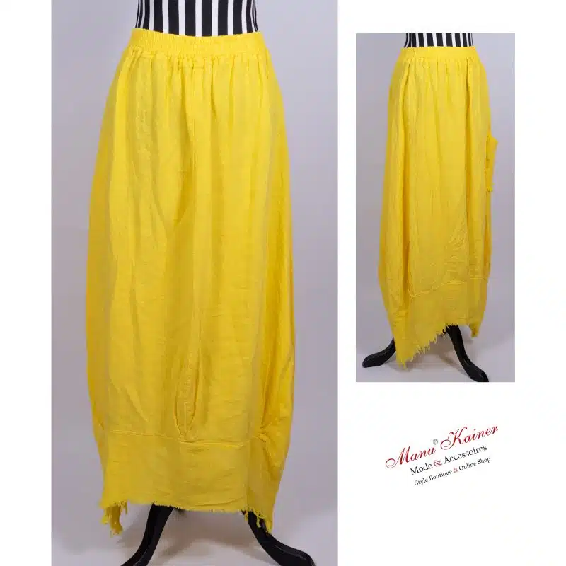 LeinenRock Yellow Deluxery |Gr. UNI 38-46|, Anr.: 2986 – Bild 2