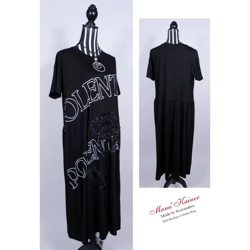 DesignTunikakleid Stella Black |Gr. UNI 38 bis 46/48|, Anr.: 2997 – Bild 2