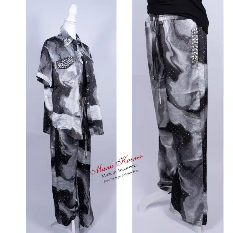 Zweiteiler Lady Glamour Black |Gr. 36 bis 46|, Anr.: 3022 – Bild 9