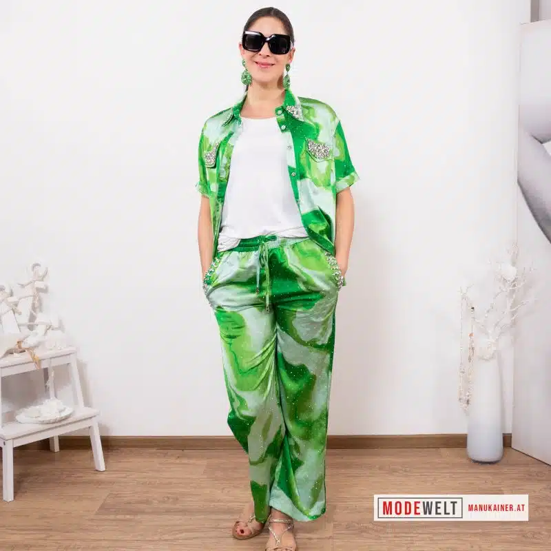 Zweiteiler Lady Glamour Green |Gr. 36 bis 44|, Anr.: 3023