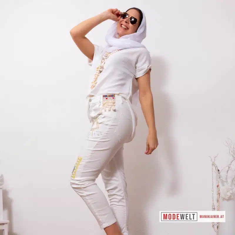BlusenShirt Chiara White |Gr. UNI 36-42|, Anr.: 3036 – Bild 5